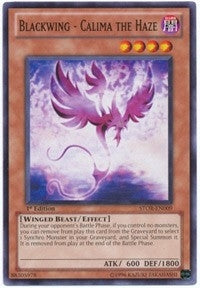 Image for Blackwing - Calima the Haze (Storm of Ragnarok) (STOR-EN009) - YuGiOh