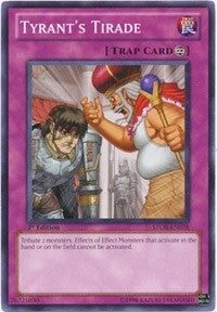 Image for Tyrant's Tirade (Storm of Ragnarok) (STOR-EN078) - YuGiOh