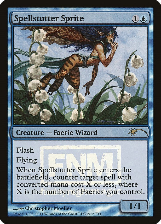 Image for Spellstutter Sprite (FNM Promos) (2) - Magic: The Gathering