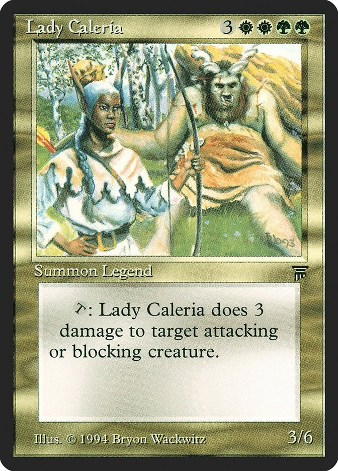 Image for Lady Caleria (Legends) - Magic: The Gathering