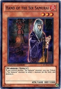 Image for Hand of the Six Samurai (Storm of Ragnarok) (STOR-ENSE2) - YuGiOh