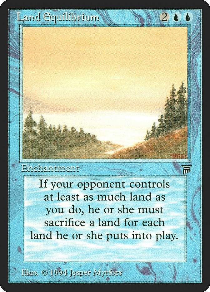 Image for Land Equilibrium (Legends) - Magic: The Gathering