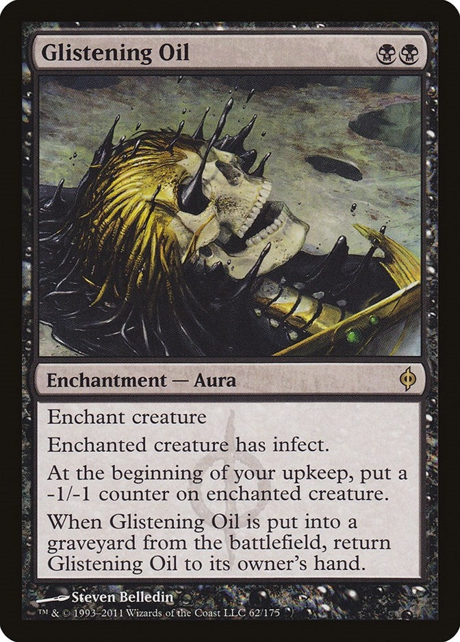 Image for Glistening Oil (New Phyrexia) (62) - Magic: The Gathering