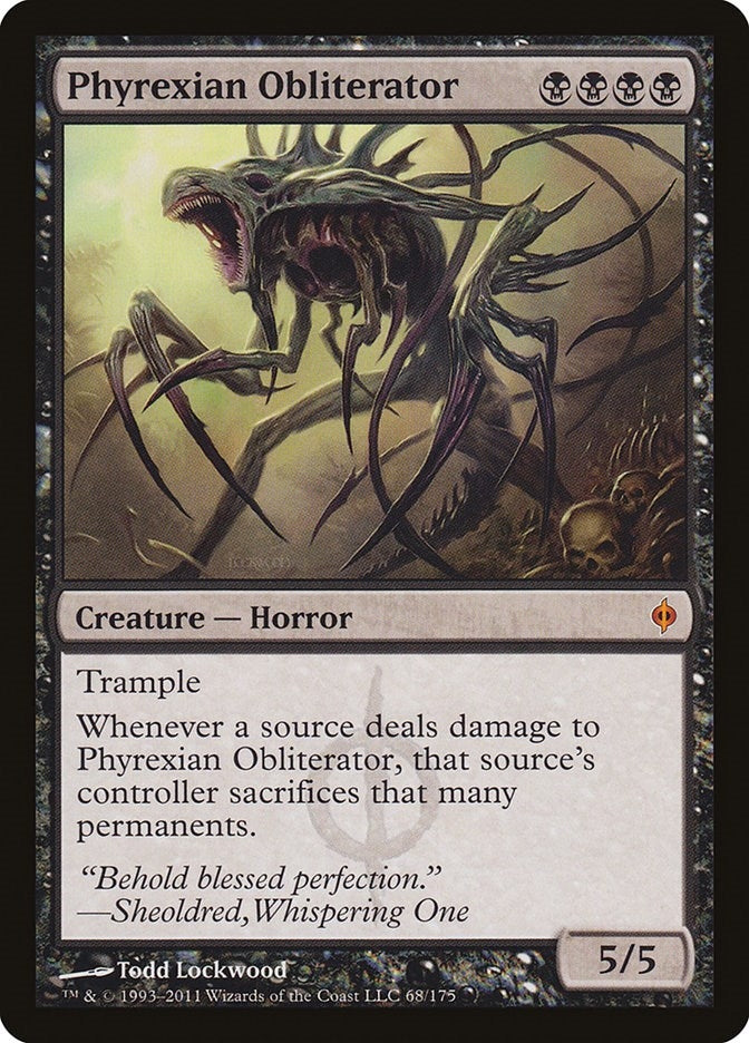 Image for Phyrexian Obliterator (New Phyrexia) (68) - Magic: The Gathering
