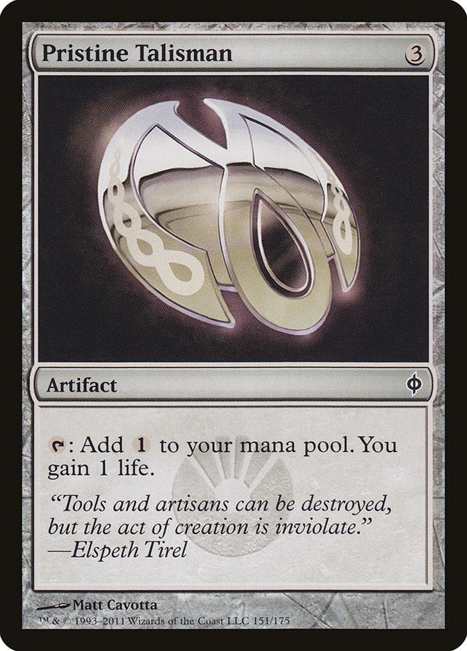 Image for Pristine Talisman (New Phyrexia) (151) - Magic: The Gathering