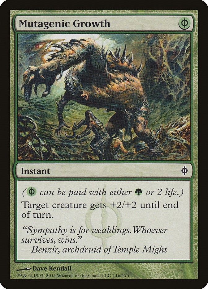 Image for Mutagenic Growth (New Phyrexia) (116) - Magic: The Gathering