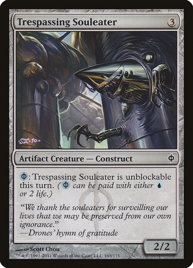 Image for Trespassing Souleater (New Phyrexia) (163) - Magic: The Gathering