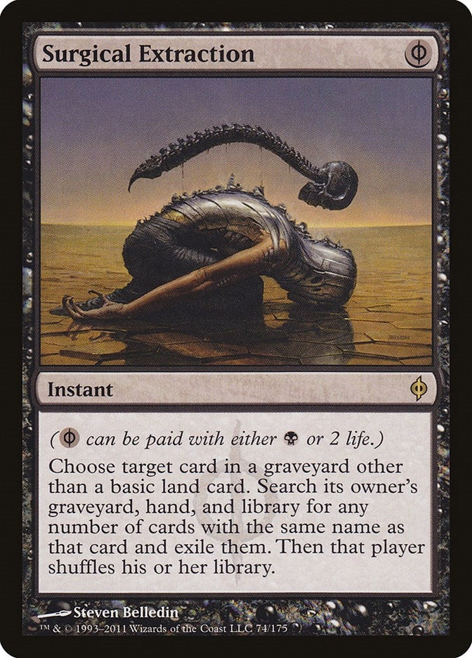 Image for Surgical Extraction (New Phyrexia) (74) - Magic: The Gathering