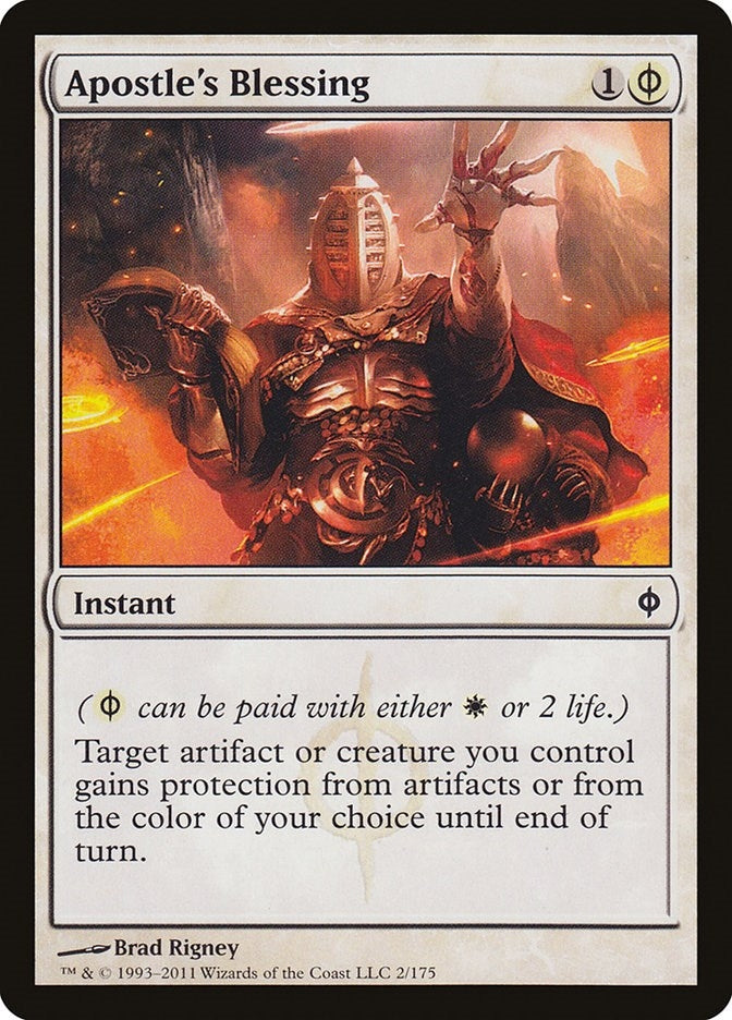 Image for Apostle's Blessing (New Phyrexia) (2) - Magic: The Gathering