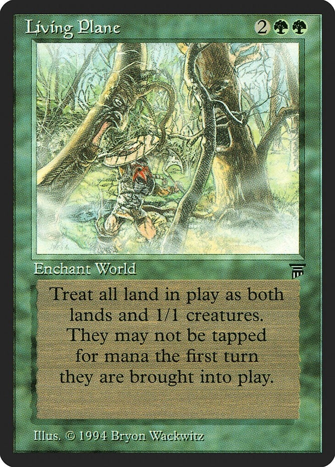 Image for Living Plane (Legends) - Magic: The Gathering