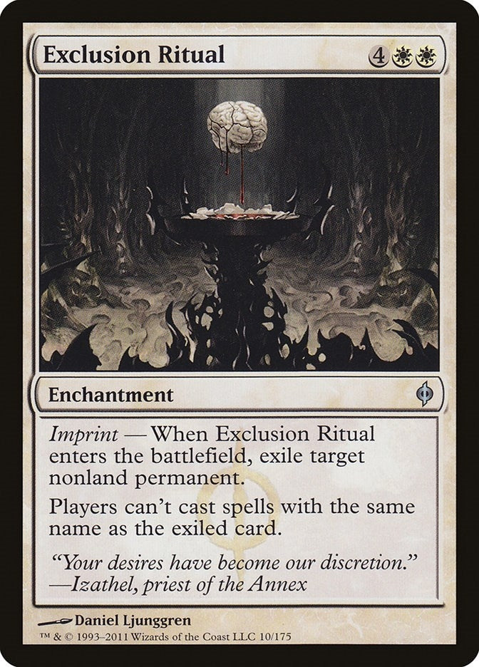 Image for Exclusion Ritual (New Phyrexia) (10) - Magic: The Gathering