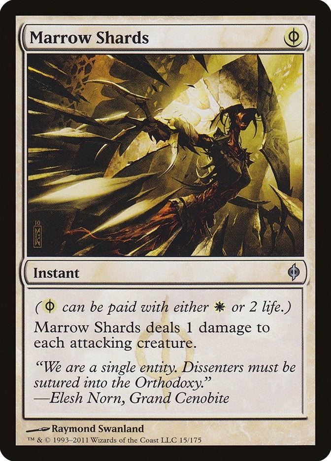 Image for Marrow Shards (New Phyrexia) (15) - Magic: The Gathering