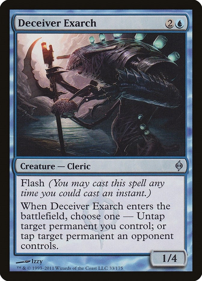 Image for Deceiver Exarch (New Phyrexia) (33) - Magic: The Gathering