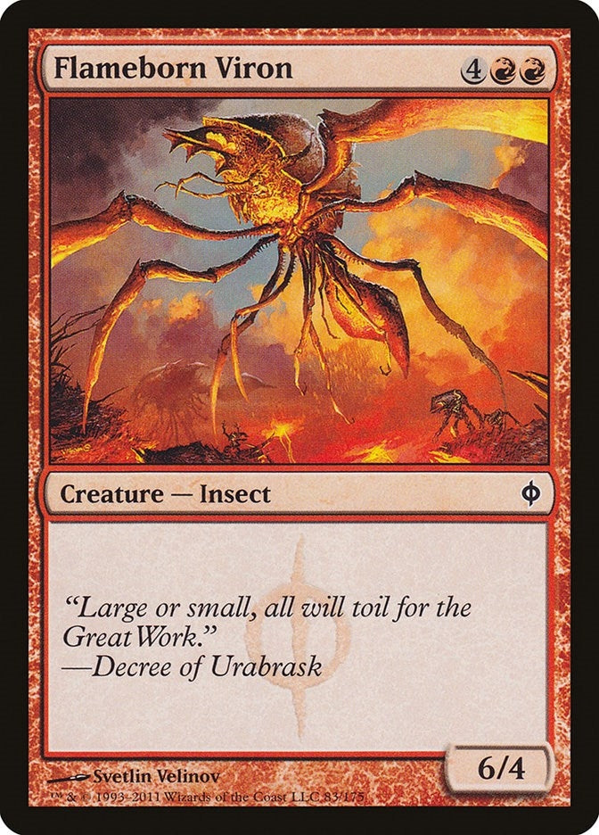 Image for Flameborn Viron (New Phyrexia) (83) - Magic: The Gathering