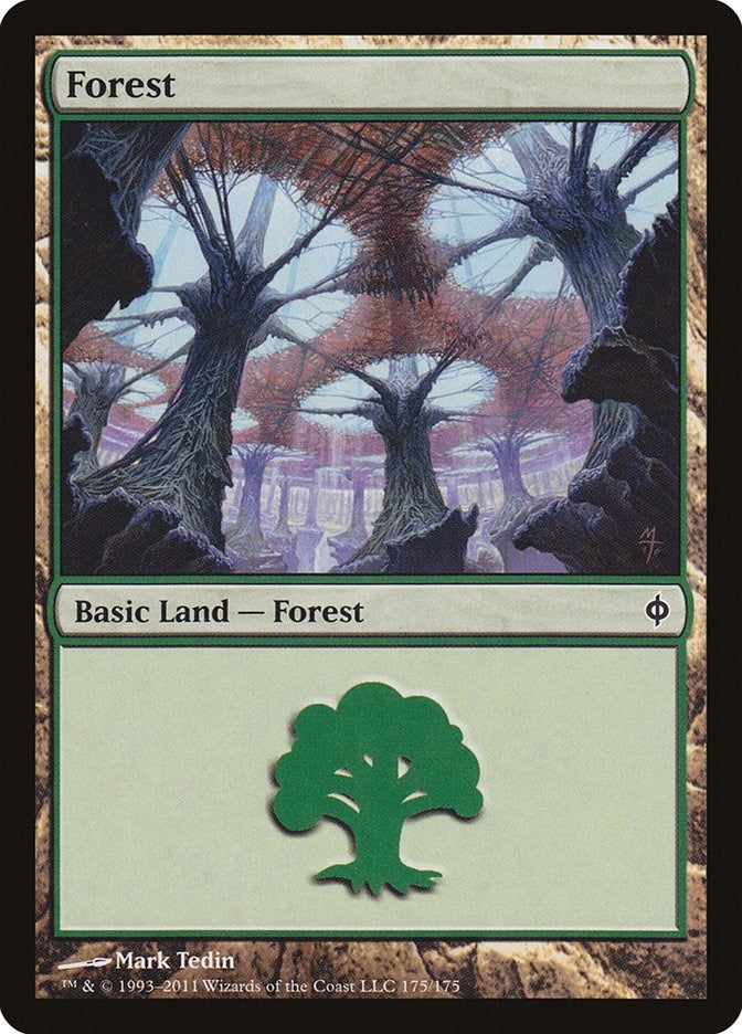 Image for Forest (175) (New Phyrexia) (175) - Magic: The Gathering