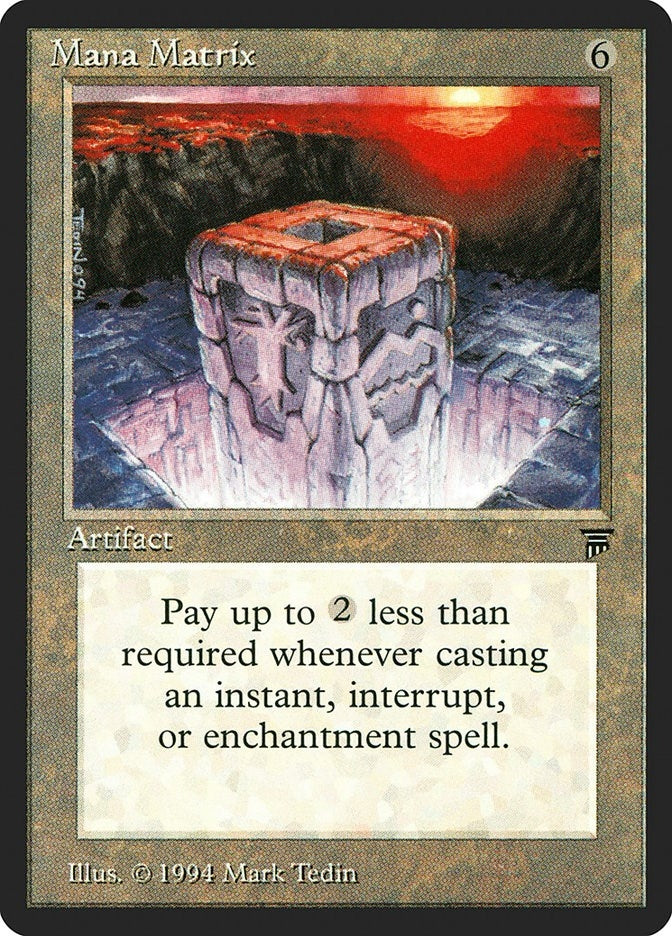 Image for Mana Matrix (Legends) - Magic: The Gathering