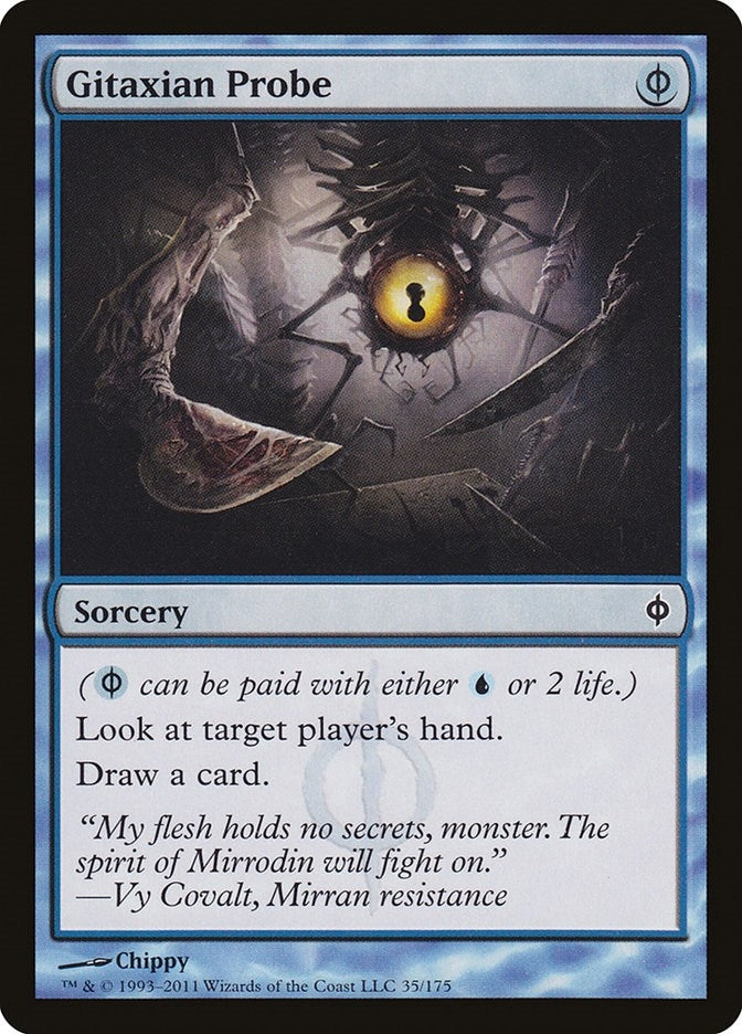 Image for Gitaxian Probe (New Phyrexia) (35) - Magic: The Gathering