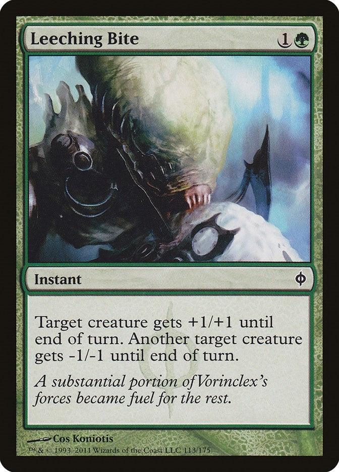 Image for Leeching Bite (New Phyrexia) (113) - Magic: The Gathering