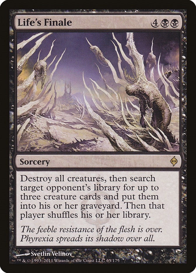 Image for Life's Finale (New Phyrexia) (65) - Magic: The Gathering