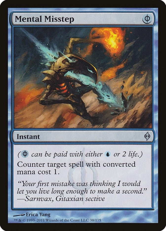 Image for Mental Misstep (New Phyrexia) (38) - Magic: The Gathering