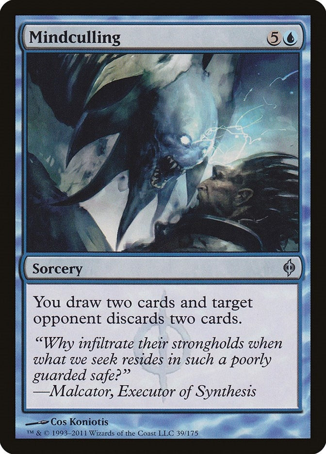 Image for Mindculling (New Phyrexia) (39) - Magic: The Gathering