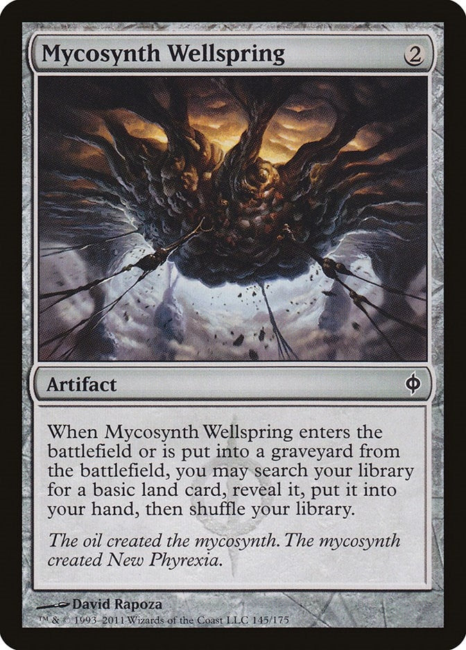 Image for Mycosynth Wellspring (New Phyrexia) (145) - Magic: The Gathering