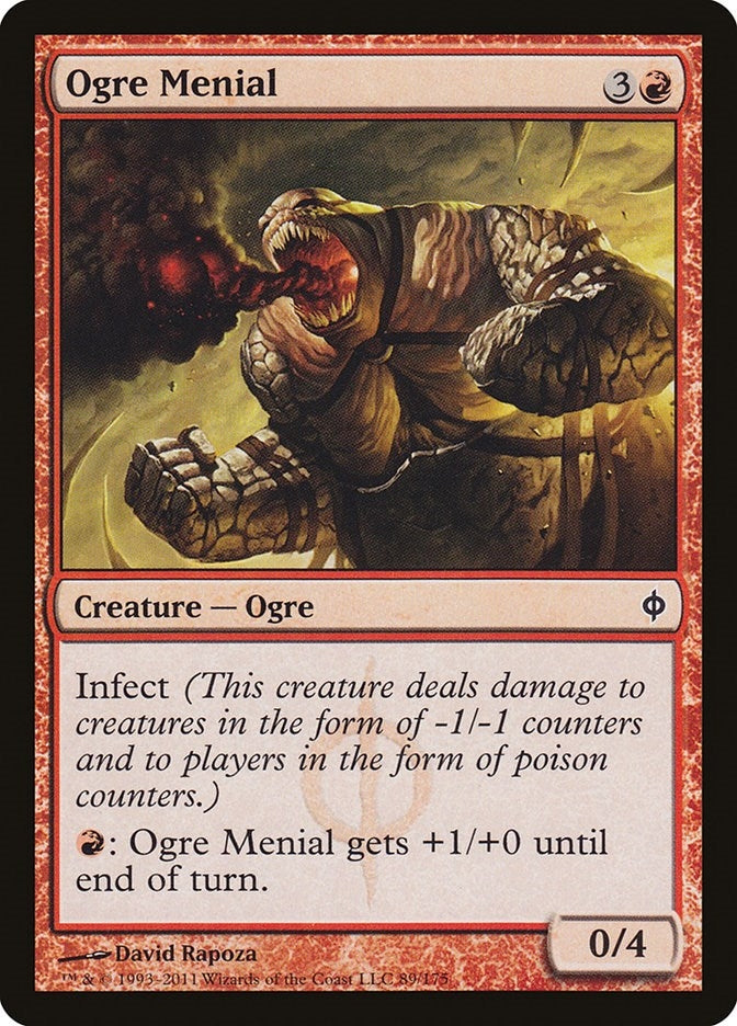 Image for Ogre Menial (New Phyrexia) (89) - Magic: The Gathering