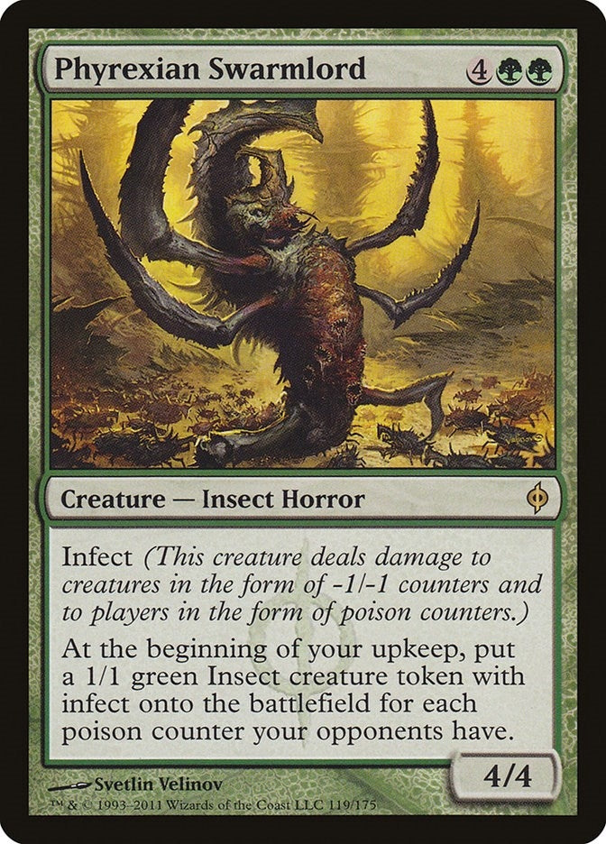 Image for Phyrexian Swarmlord (New Phyrexia) (119) - Magic: The Gathering