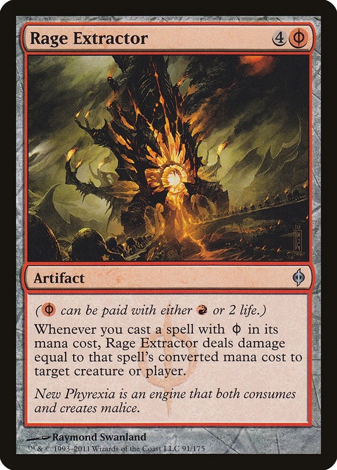 Image for Rage Extractor (New Phyrexia) (91) - Magic: The Gathering