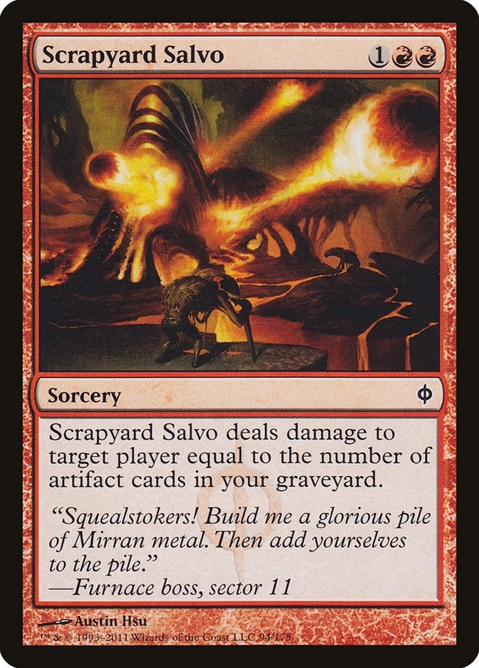 Image for Scrapyard Salvo (New Phyrexia) (94) - Magic: The Gathering
