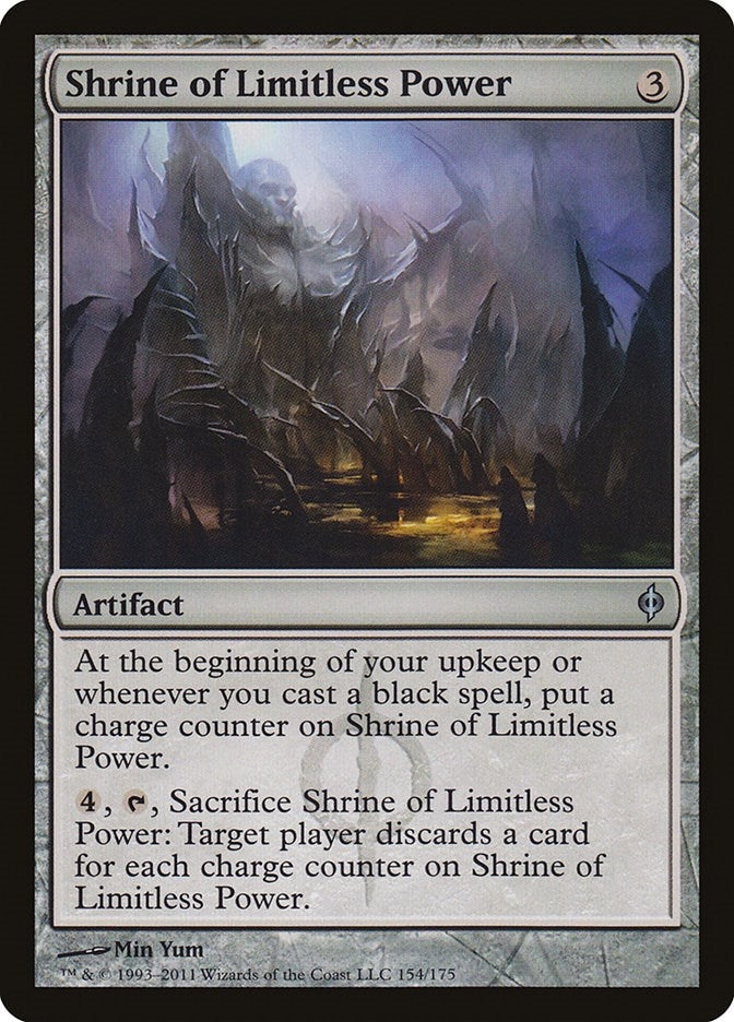 Image for Shrine of Limitless Power (New Phyrexia) (154) - Magic: The Gathering