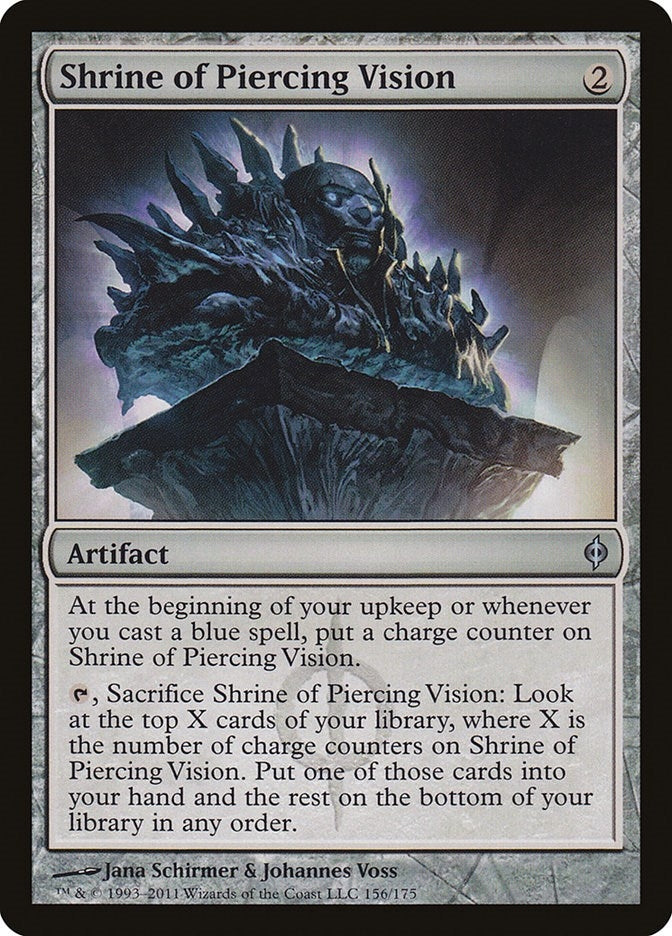 Image for Shrine of Piercing Vision (New Phyrexia) (156) - Magic: The Gathering