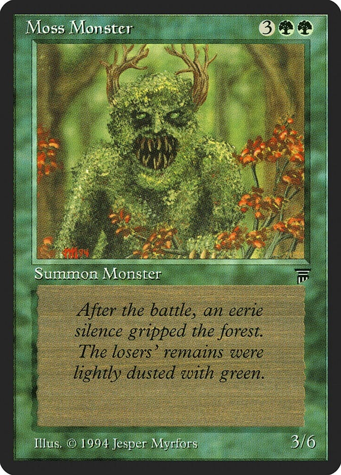 Image for Moss Monster (Legends) - Magic: The Gathering