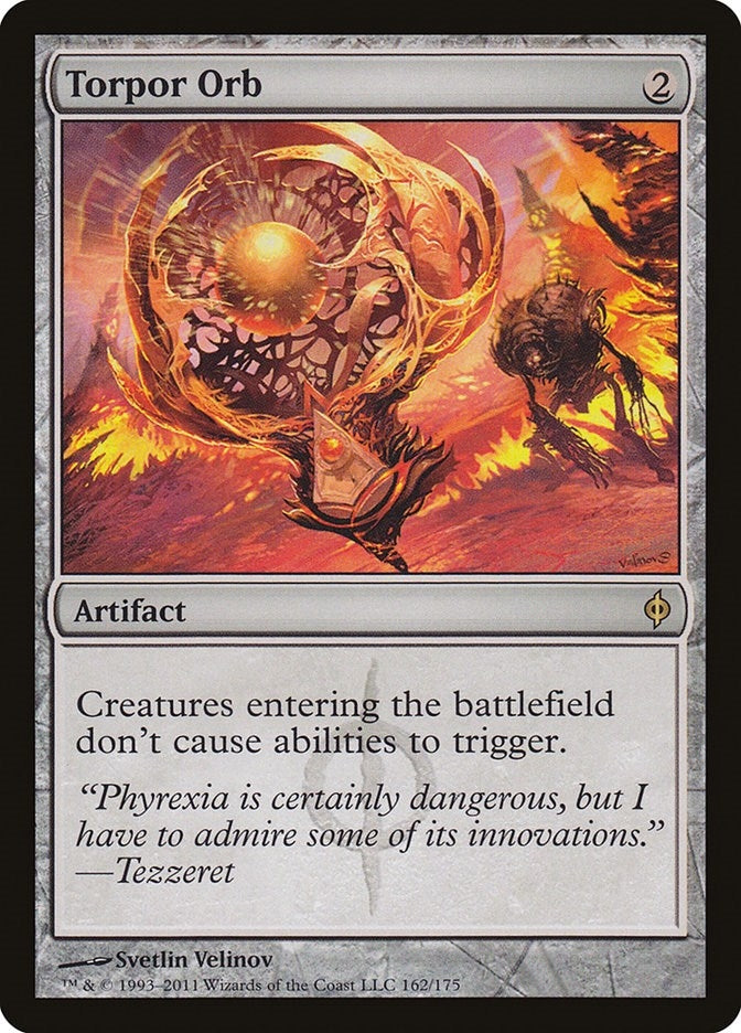 Image for Torpor Orb (New Phyrexia) (162) - Magic: The Gathering