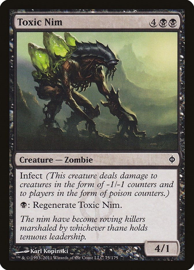 Image for Toxic Nim (New Phyrexia) (75) - Magic: The Gathering