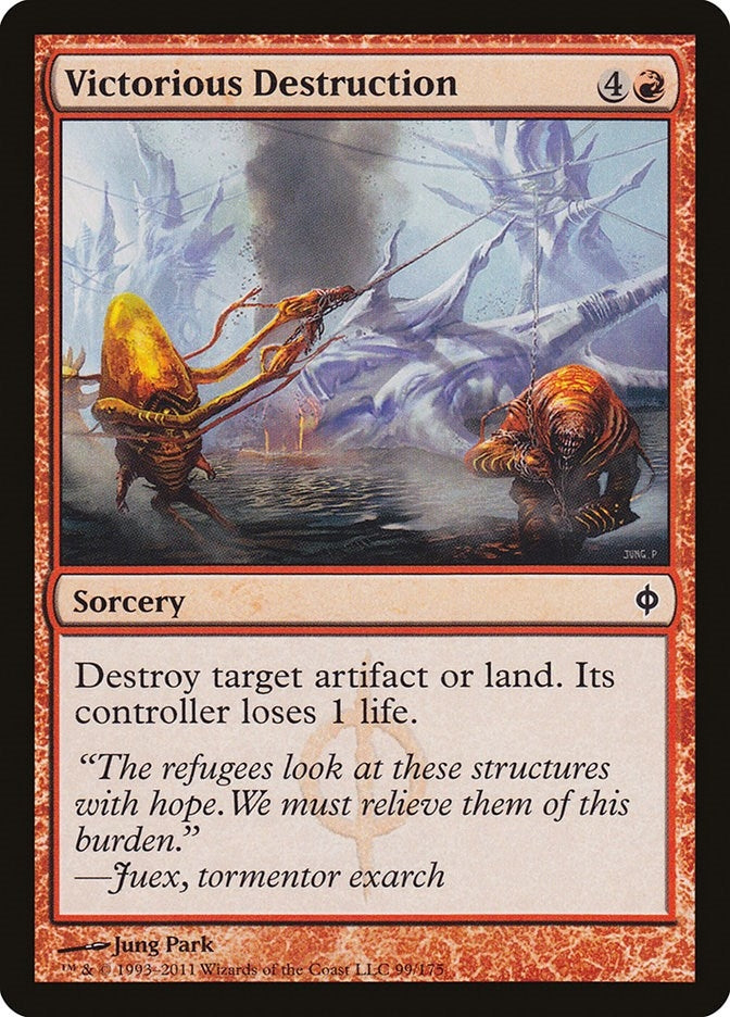 Image for Victorious Destruction (New Phyrexia) (99) - Magic: The Gathering