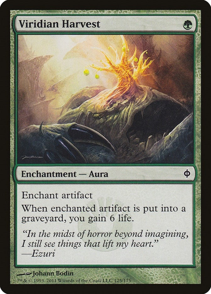 Image for Viridian Harvest (New Phyrexia) (125) - Magic: The Gathering