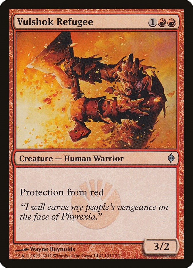 Image for Vulshok Refugee (New Phyrexia) (101) - Magic: The Gathering