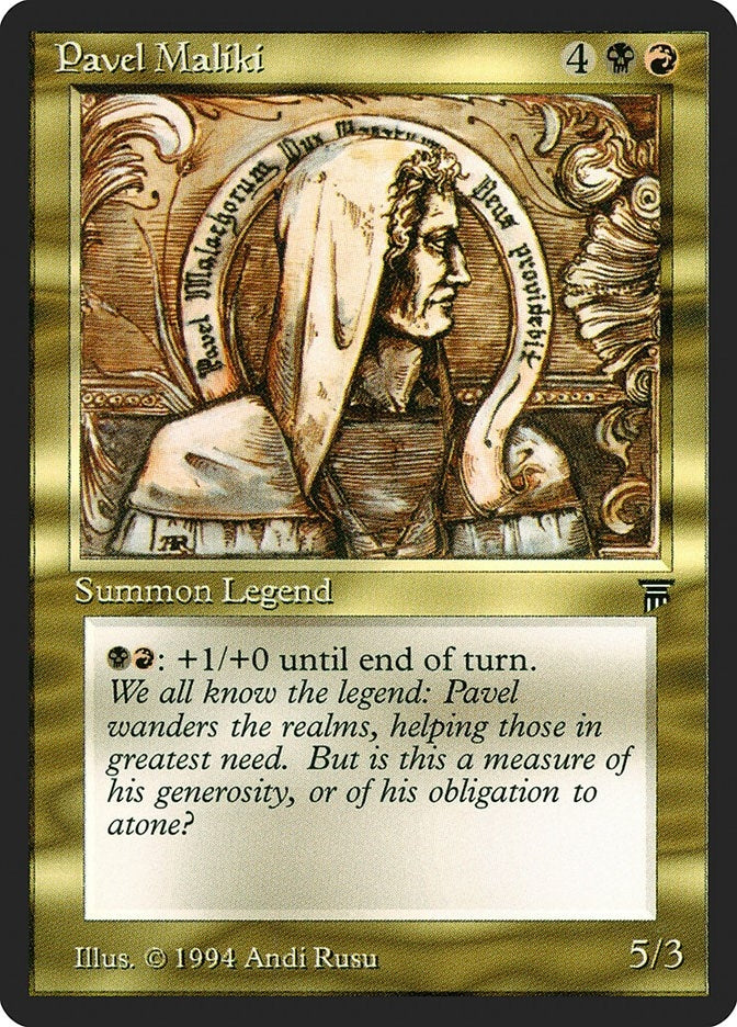 Image for Pavel Maliki (Legends) - Magic: The Gathering