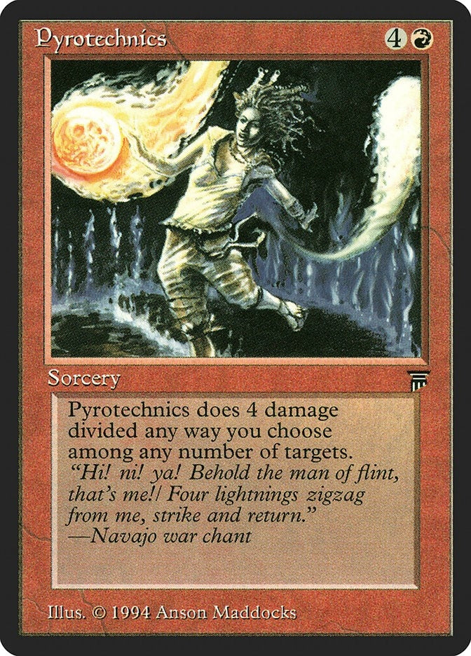 Image for Pyrotechnics (Legends) - Magic: The Gathering
