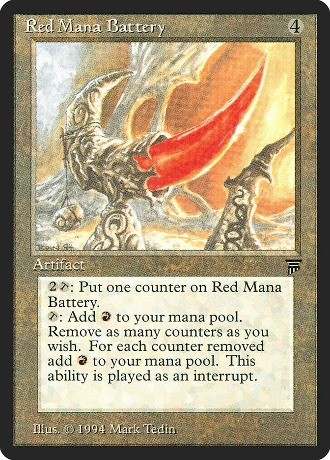 Image for Red Mana Battery (Legends) - Magic: The Gathering