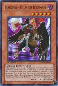 Image for Blackwing - Hillen the Tengu-wind (Extreme Victory) (EXVC-EN008) - YuGiOh