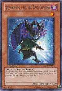 Image for Blackwing - Jin the Rain Shadow (Extreme Victory) (EXVC-EN096) - YuGiOh