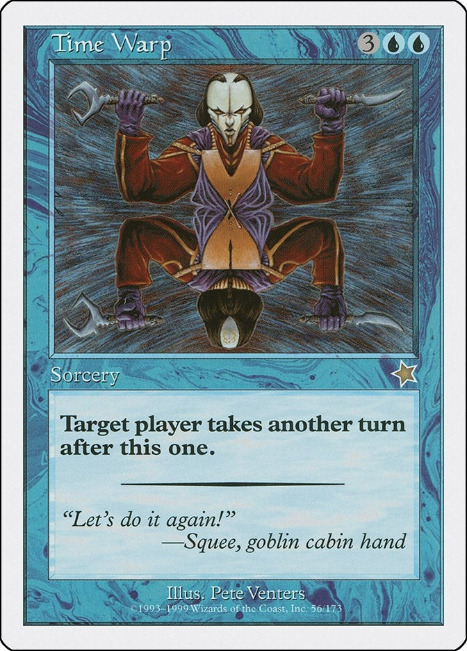 Image for Time Warp (Starter 1999) (56) - Magic: The Gathering