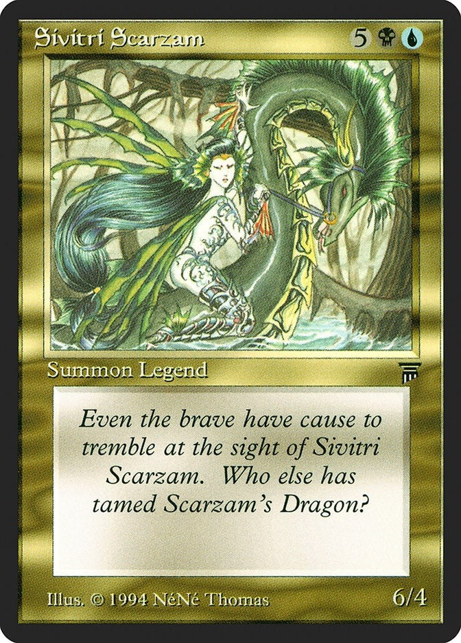 Image for Sivitri Scarzam (Legends) - Magic: The Gathering