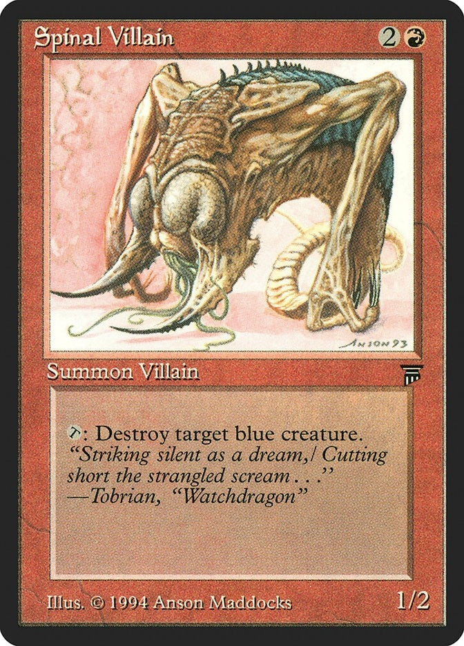 Image for Spinal Villain (Legends) - Magic: The Gathering