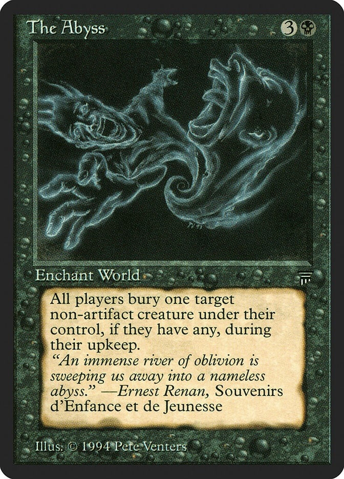 Image for The Abyss (Legends) - Magic: The Gathering