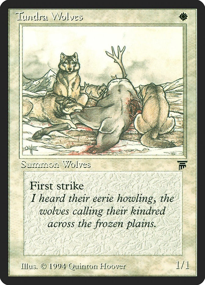 Image for Tundra Wolves (Legends) - Magic: The Gathering