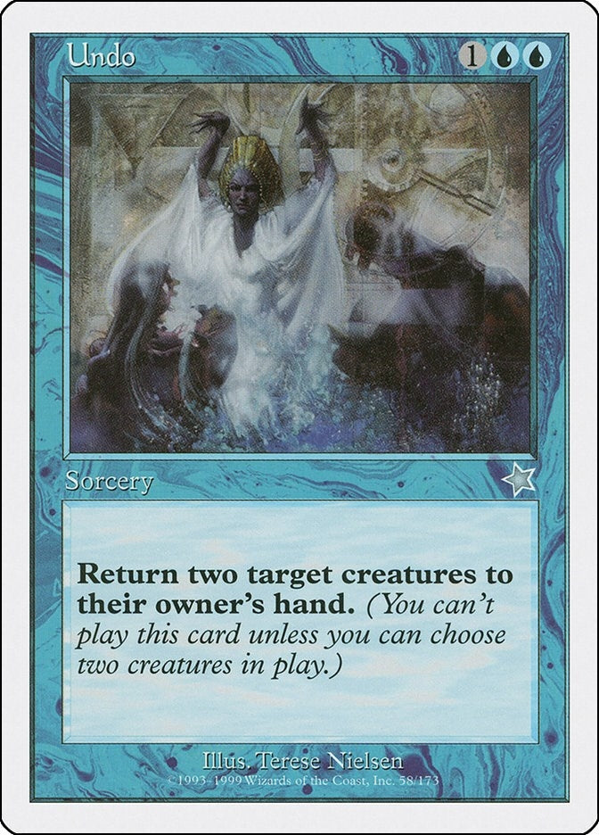 Image for Undo (Starter 1999) (58) - Magic: The Gathering