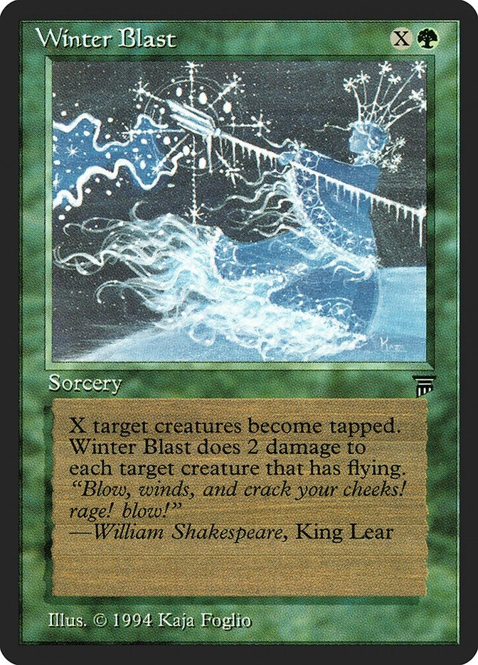 Image for Winter Blast (Legends) - Magic: The Gathering